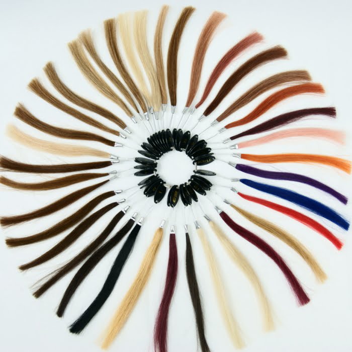 Color ring with 41 colors - DIANA HAIR EXTENSIONS | Premium Hair ...