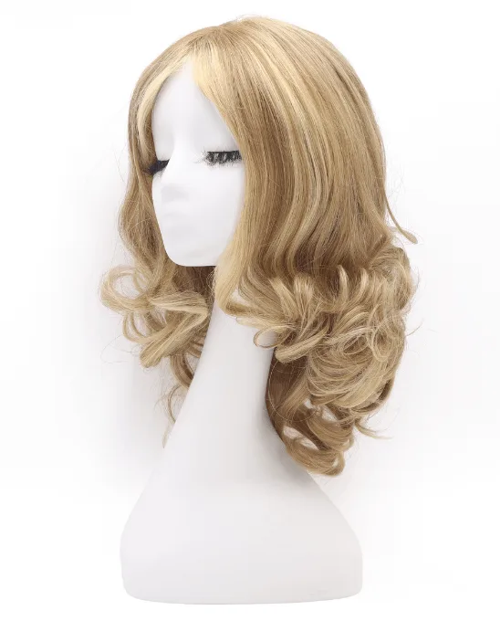 Hand Tied Balayage Silk Top Wigs For Women CH/DP-1313